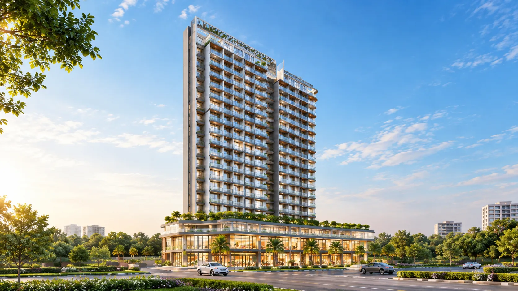 Today Group Adivali Kharghar – hills and city views